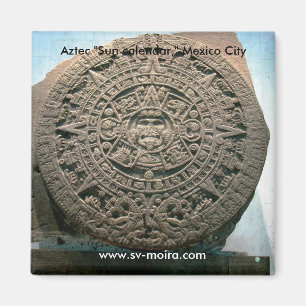 Imã De "calendário asteca Sun," Cidade do México