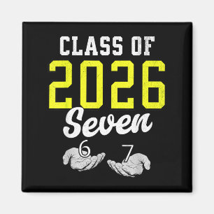 Imã De Camisa Classe Seis Sete Sênior Amarelo