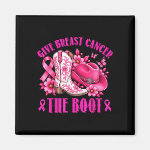 Imã Dê câncer de mama o boot cowgirl câncer