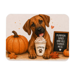 Ímã de Canela de Abóbora do Ridgeback da Rodésia