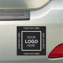Ímã de Carro com Logotipo Empresarial