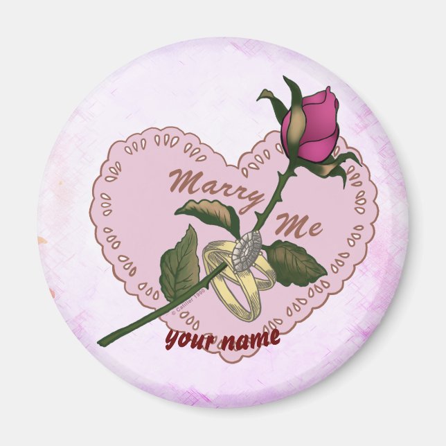 imã de casamento do Casado Me (Frente)