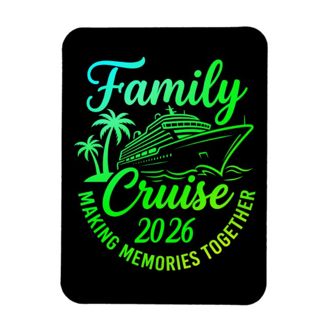 Ímã de decoração de navio de cruzeiro (Vertical)