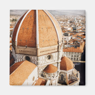 Imã De "di Firenze Luce" a aguarela de Italia do domo