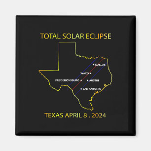Imã De Eclipse Solar 2024 Interative Map Eclips Texas