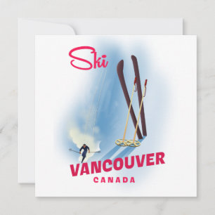 Ímã de Esqui Vancouver Canadá