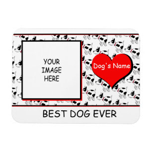 Ímã de Estimação Personalizável Melhor Cachorro do