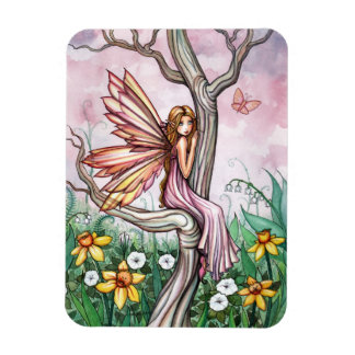 Ímã de Fada de Flor de Narciso de Primavera