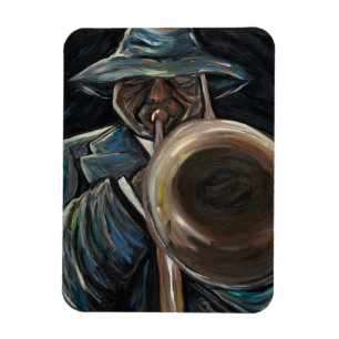 Ímã de Flexi do jazz do estilo livre