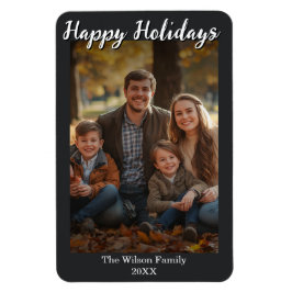 Ímã de Foto com Foto e Texto Personalizados