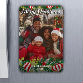 Ímã de Foto com Foto e Texto Personalizados