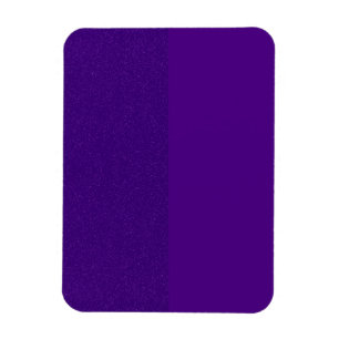 Ímã de Foto Flexível Roxo de Design Dividido Perso