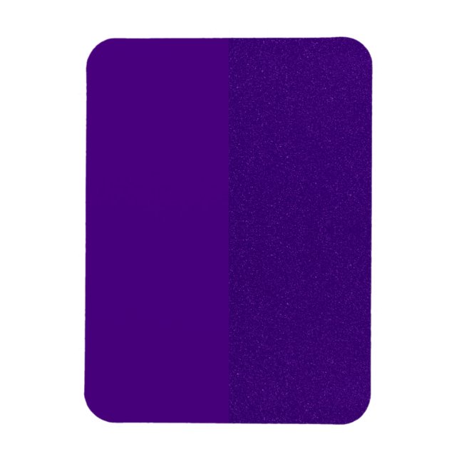 Ímã de Foto Flexível Roxo Dividido em Negrito Pers (Vertical)