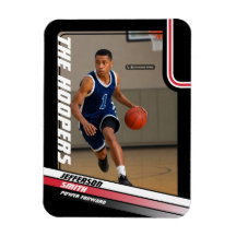 Ímã de Foto Personalizado de Jogador de Basquete P