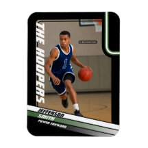 Ímã de Foto Personalizado de Jogador de Basquete P