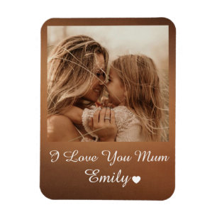 Ímã de Foto Personalizado Presente do Dia das Mães