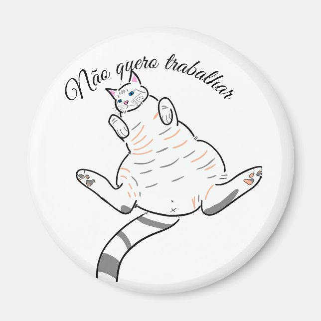 Imã de gato, frases (Frente)