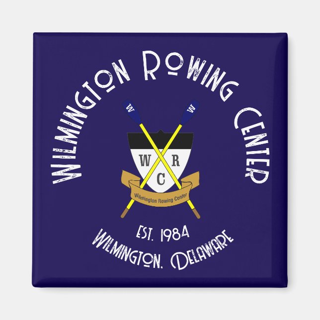 Imã de geladeira Azul WRC - Várias Formas (Frente)