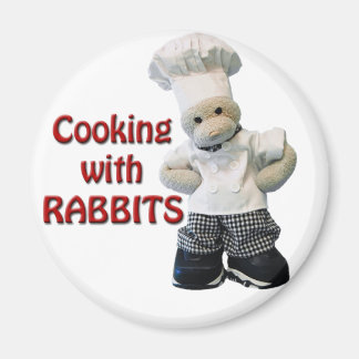 Imã de geladeira CookwifRabbits