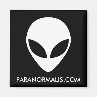 Imã de geladeira da Alienígena quadrada