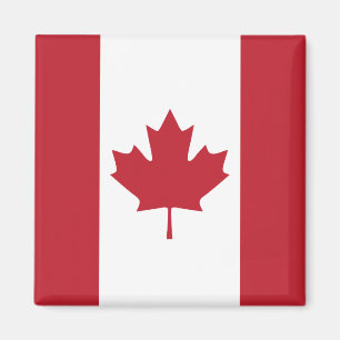 Imã de geladeira da bandeira de Canadá