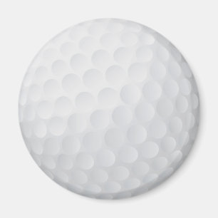 imã de geladeira da bola de golfe