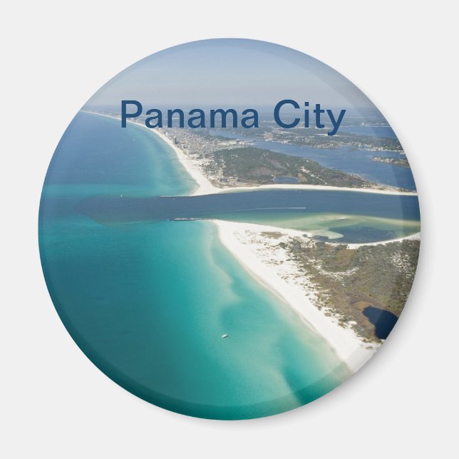 Imã de geladeira da Cidade do Panamá (Frente)