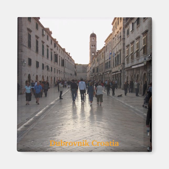 imã de geladeira da croácia (Frente)