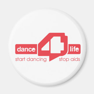 imã de geladeira da dance4life