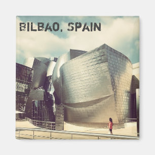 Imã de geladeira da espanha de Bilbao