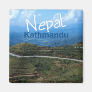 Imã de geladeira da lembrança do viagem de Nepal