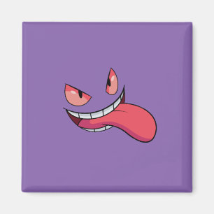 Imã de geladeira de Arte do Ventilador Gengar: Rep