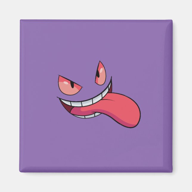 Imã de geladeira de Arte do Ventilador Gengar: Rep (Frente)