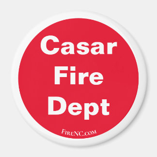 Imã de geladeira de Bombeiros do Casar NC