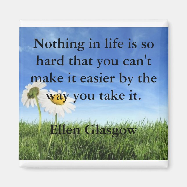 Imã de geladeira de falha superada (Frente)