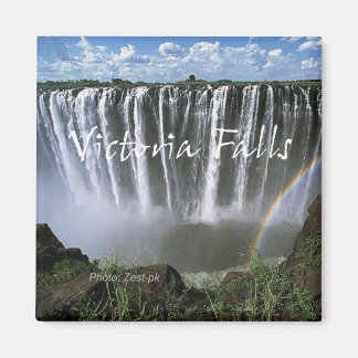 Imã de geladeira de Fotografias de Victoria Falls 