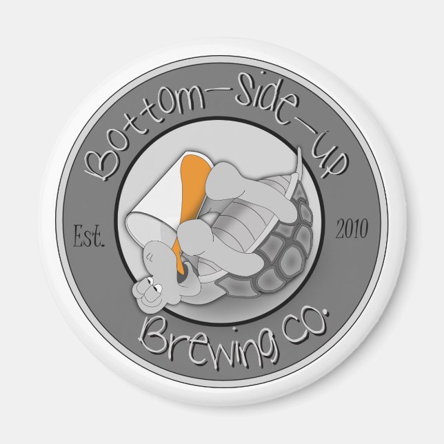 Imã de geladeira de logotipo BSU (Frente)