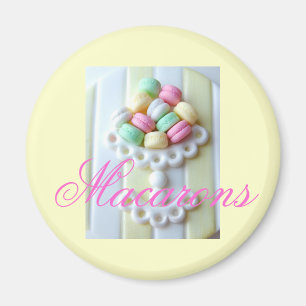 Imã de geladeira de Macarons