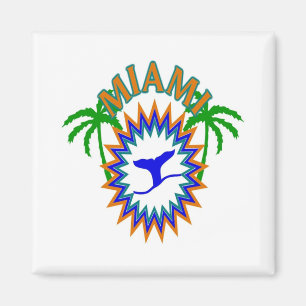 IMÃ DE GELADEIRA DE MIAMI