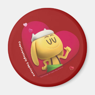 Imã de geladeira de namorados para Capricórnio