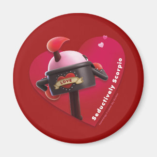 Imã de geladeira de namorados para Scorpio