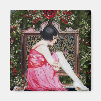 Imã de geladeira de natais vintages