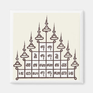 Imã de geladeira de Sak Yant