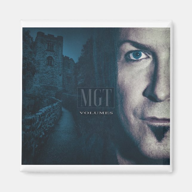 Imã de geladeira de volumes MGT (Frente)