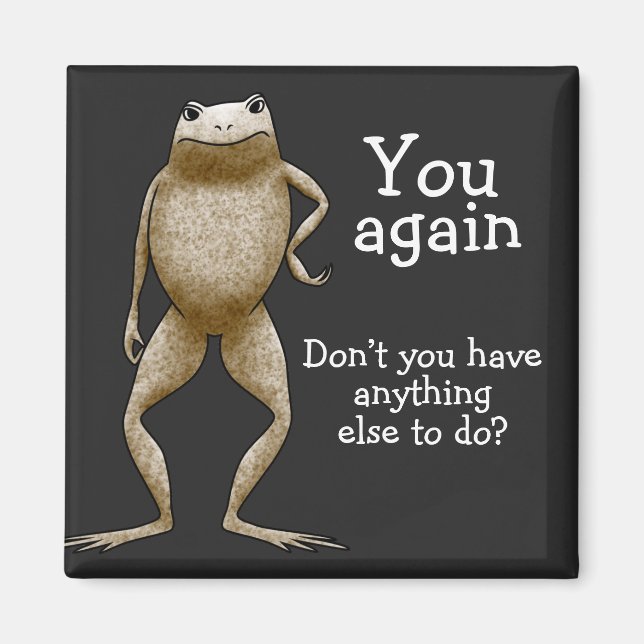 Imã de geladeira do Dieter (Frente)