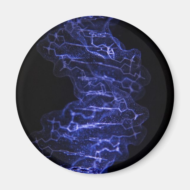 IMÃ DE GELADEIRA do DNA Double Helix (Frente)