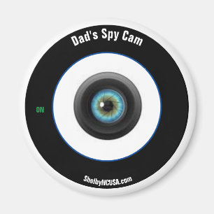 Imã de geladeira do Pai Spy Cam