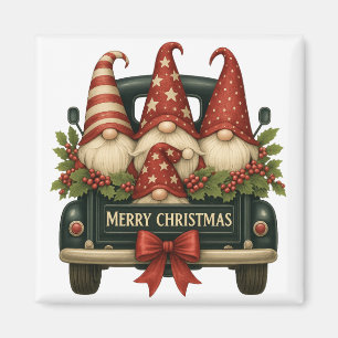 Imã de geladeira dos Gnomos de Natal