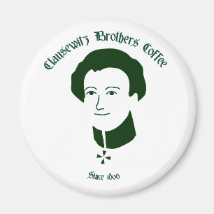 Imã de geladeira dos irmãos de Clausewitz