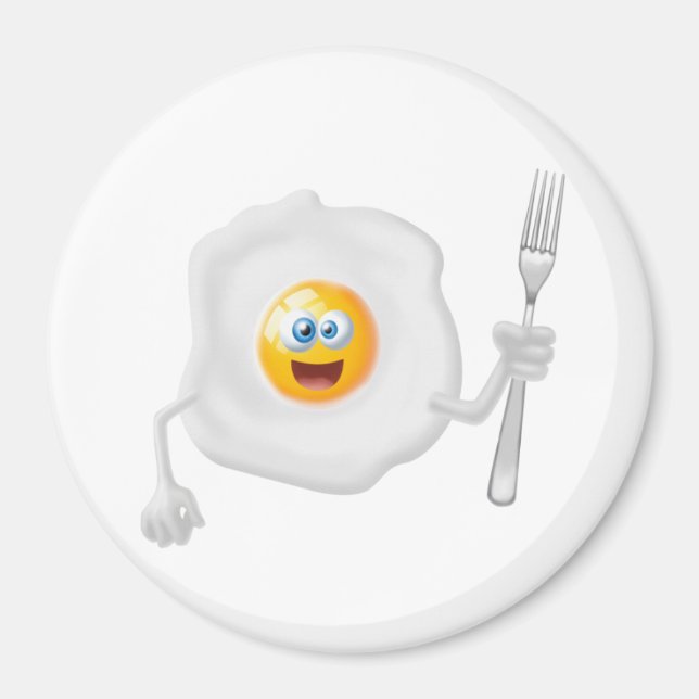 Imã de geladeira Engraçada (Frente)